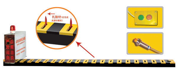 南宁西乡塘区V3嵌入式闯岗自动扎胎器/阻车器